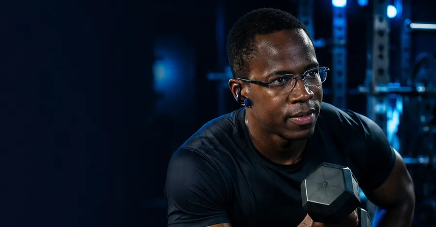 Retrato de Dayron Robles durante un entrenamiento